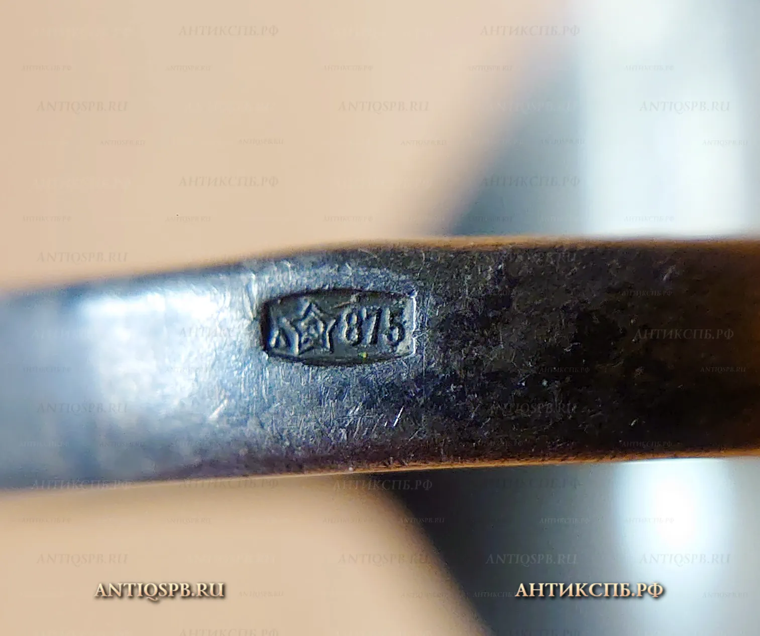Кольцо серебряное женское. Северная чернь. 4СЧ. СССР. Сер. ХХ века. №21702